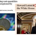 Image of Reporting on Trump Secretary of Commerce Howard Lutnick